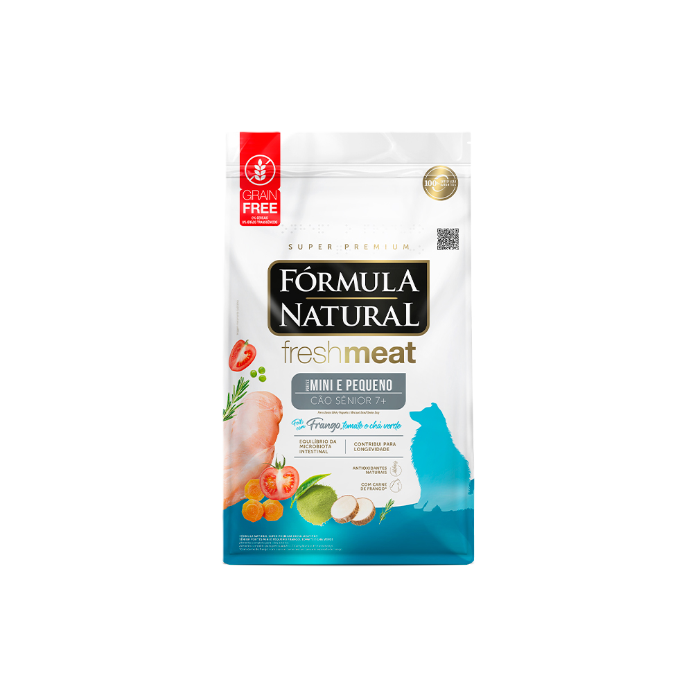 ração seca fórmula natural