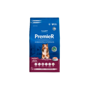 Ração Cão Premier Ambientes Internos Senior Frango e Salmão