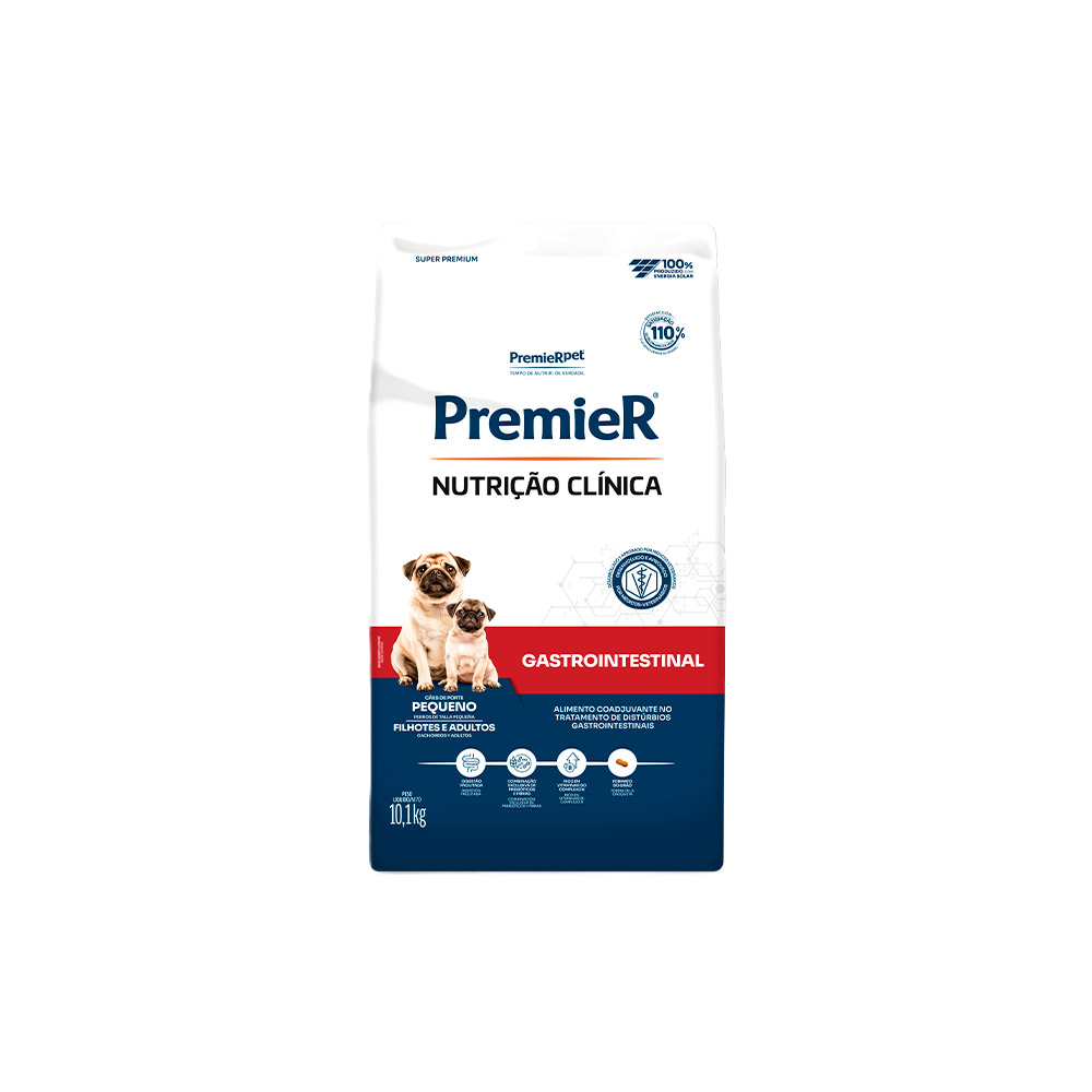 Ração Cão Premier Nutrição Clínica Gastrointestinal Pequeno Porte